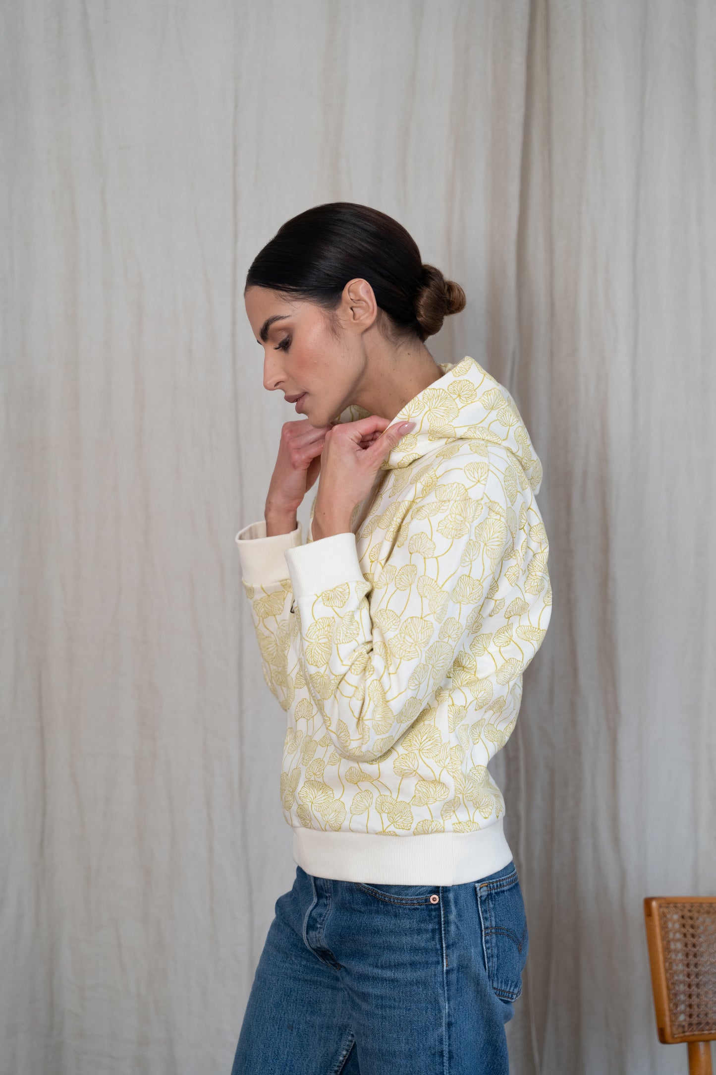 Green Lotus Hoodie