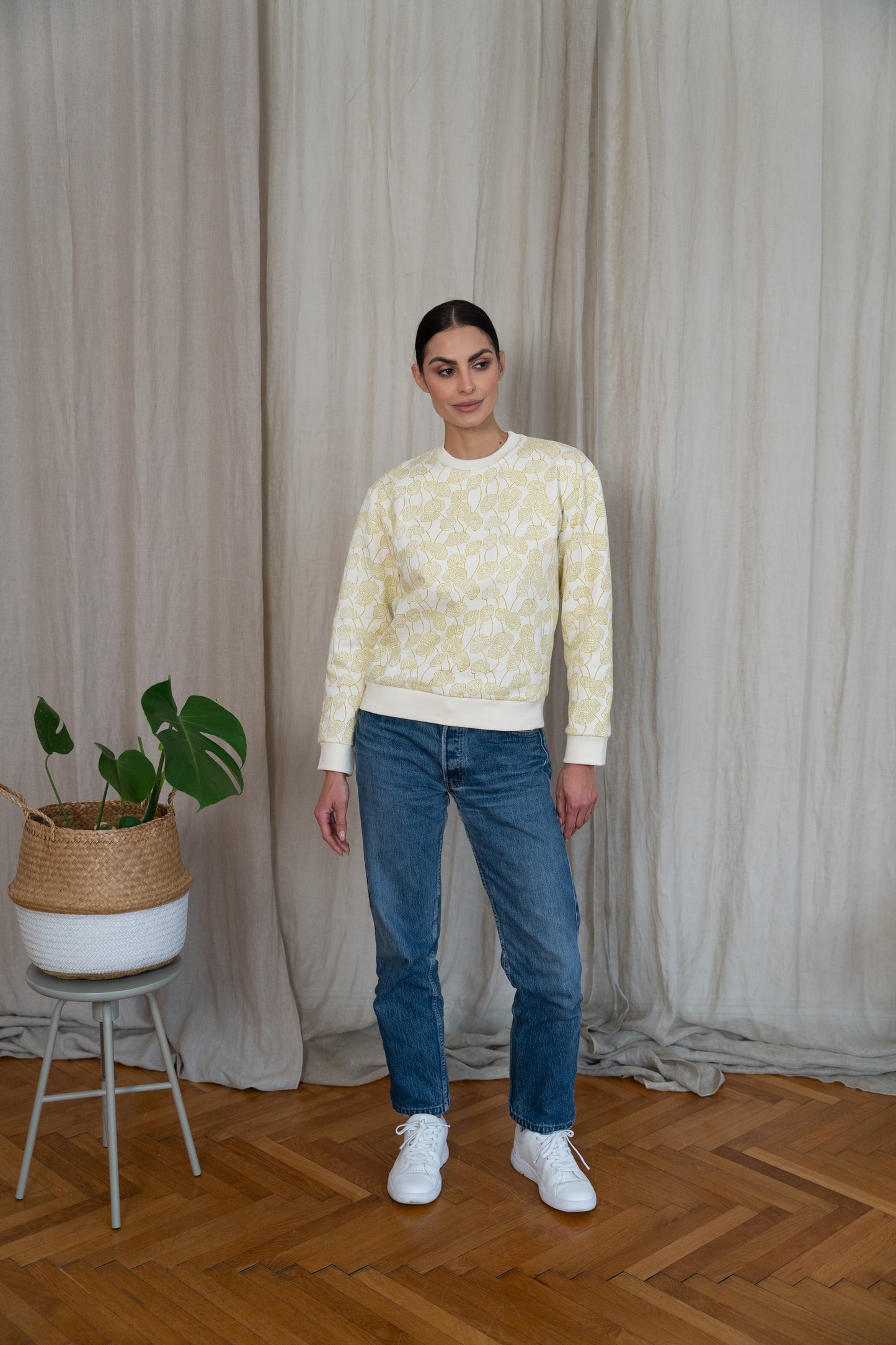 Green Lotus Sweatshirt