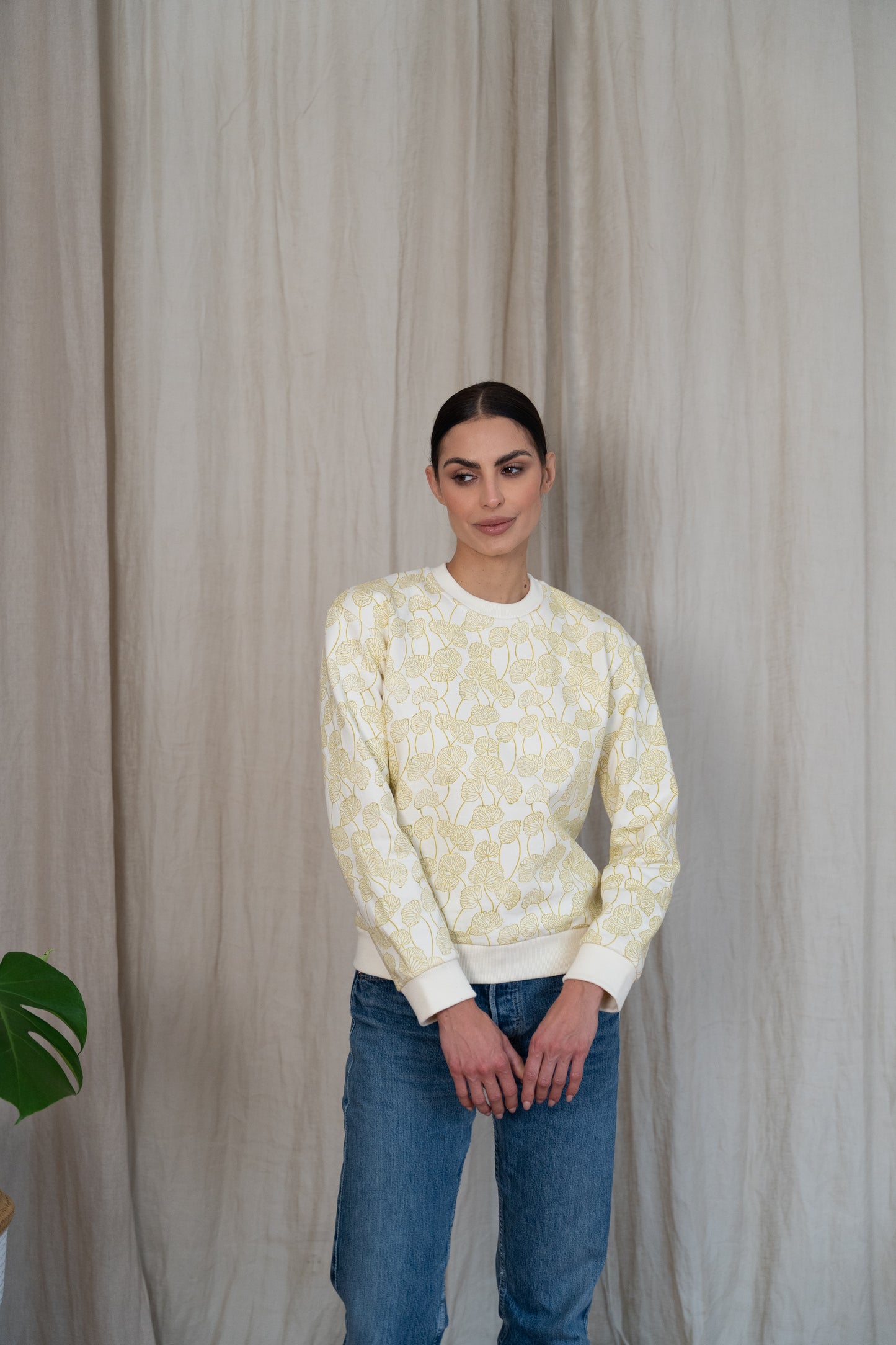 Green Lotus Sweatshirt