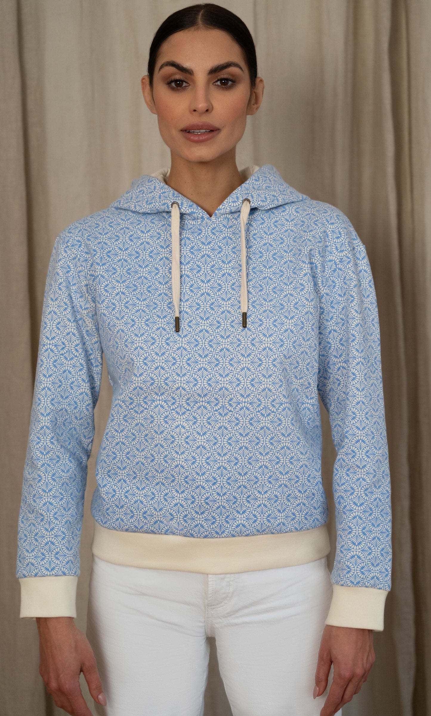 Blue Gulmohar Hoodie