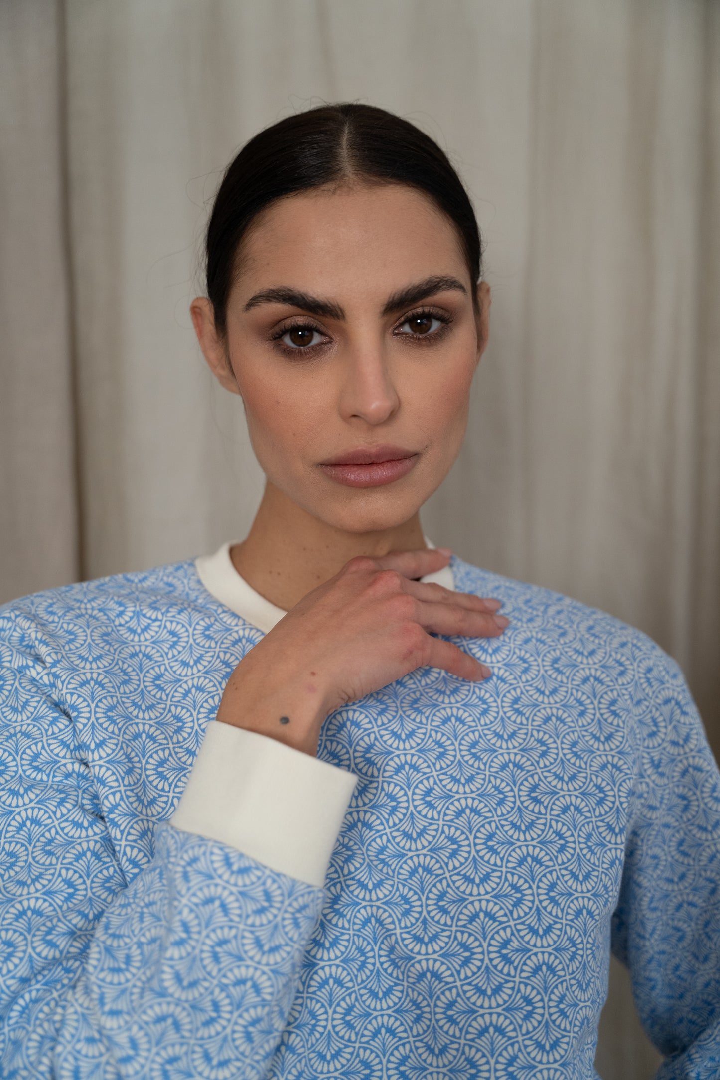 Blue Gulmohar Sweatshirt